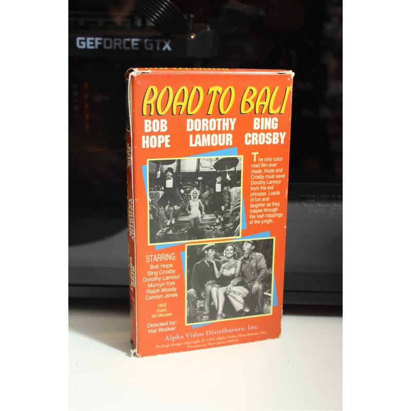 Road To Bali VHS Comedy; Adventure; Musical; Fantasy