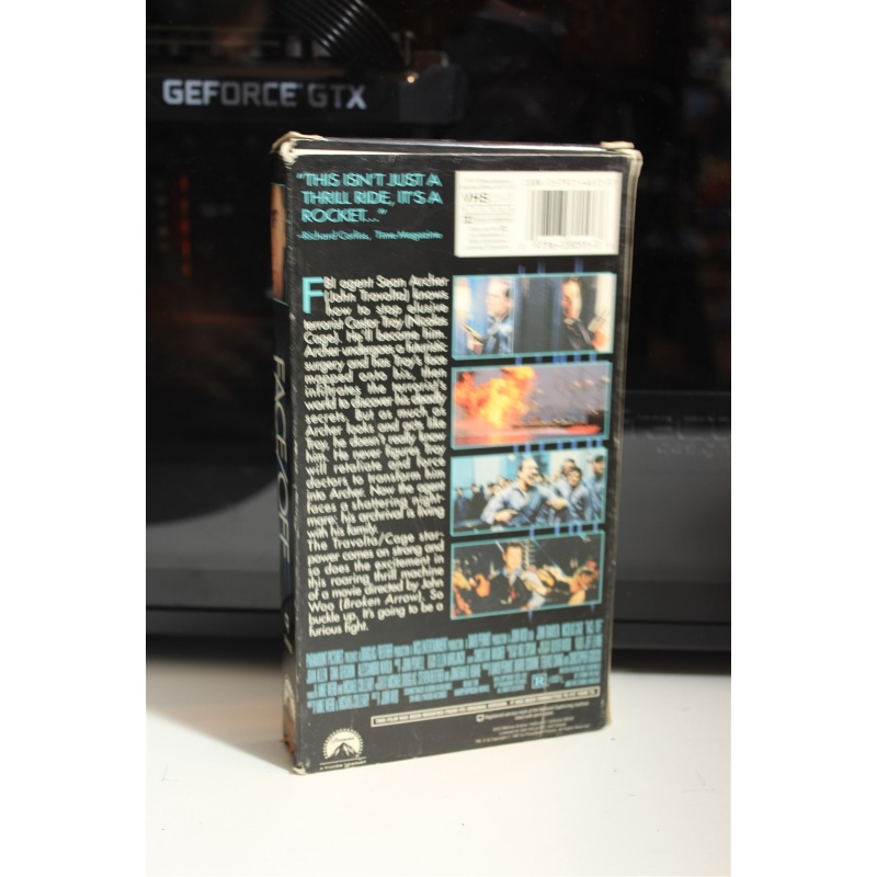 Face/Off VHS Science Fiction; Thriller; Crime; Action
