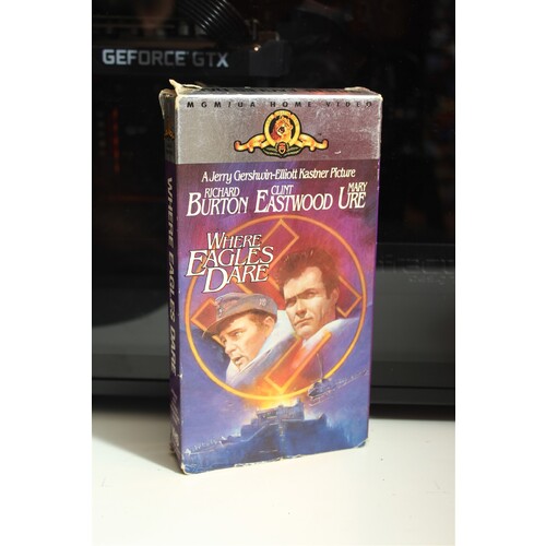 Where Eagles Dare VHS Adventure; War; Action