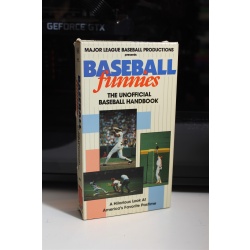 Baseball Funnies The Unofficial Baseball Handbook VHS