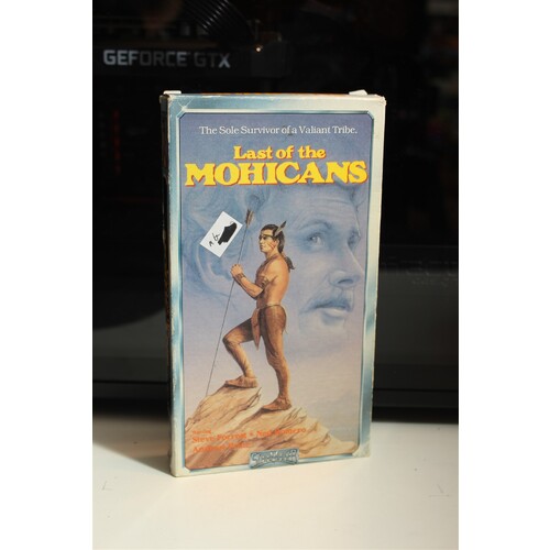 Last Of The Mohicans VHS Adventure; War; Action