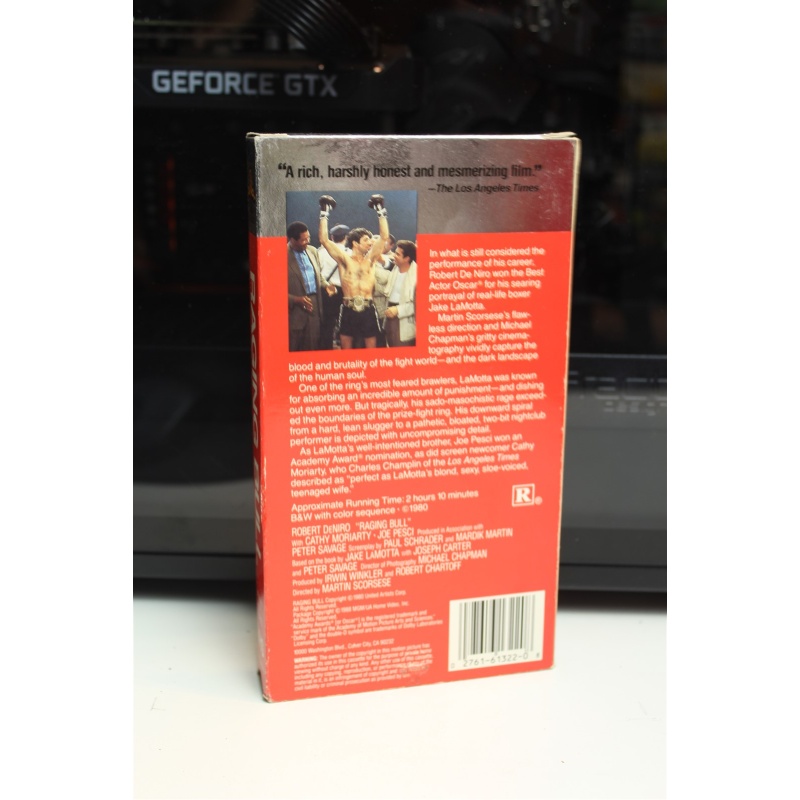 Raging Bull VHS Drama; Sports; Biography
