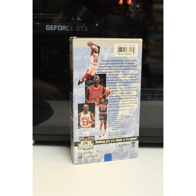 Michael Jordan, Above And Beyond VHS Documentary; Sports