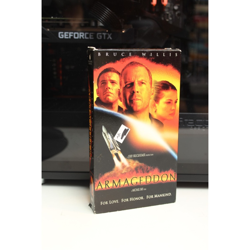 Armageddon VHS Adventure; Science Fiction; Thriller; Action