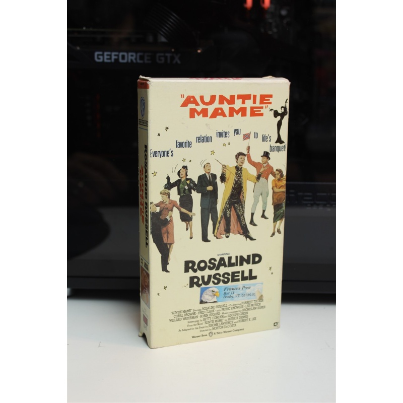 Auntie Mame VHS Comedy; Drama; Romance