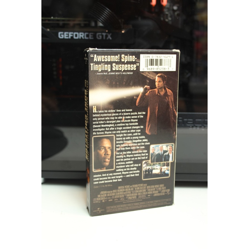 The Bone Collector VHS Drama; Thriller; Crime; Mystery