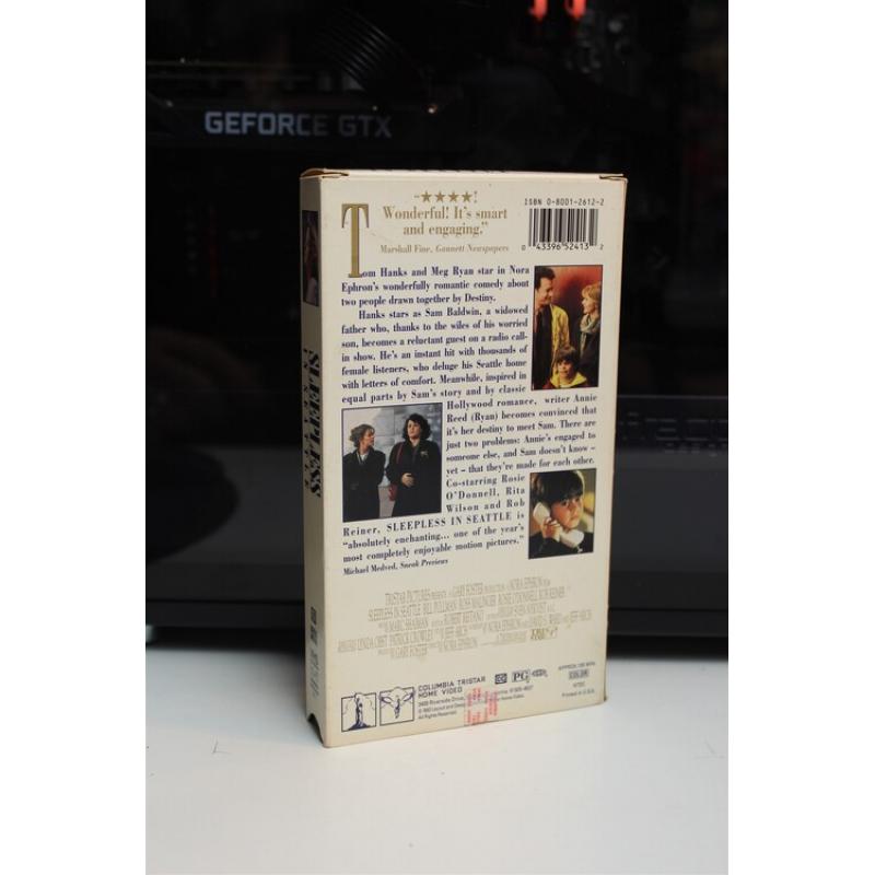 Sleepless In Seattle VHS Comedy; Drama; Romance 