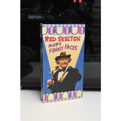 Red Skelton More Funny Faces VHS