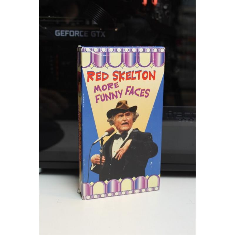 Red Skelton More Funny Faces VHS  