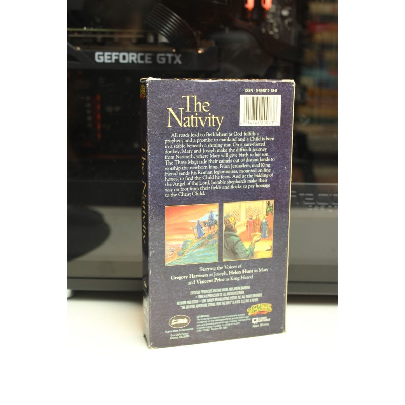 Greatest Heroes And Legends Of The Bible: The Nativity VHS Anim