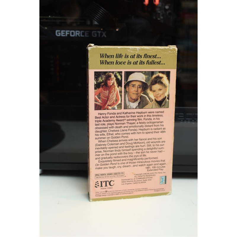On Golden Pond VHS Drama