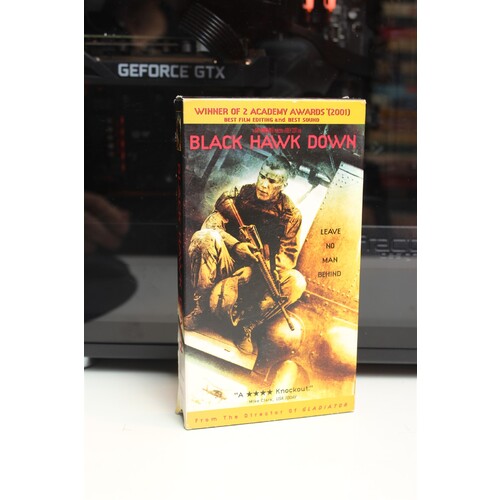 Black Hawk Down VHS Drama; War; History