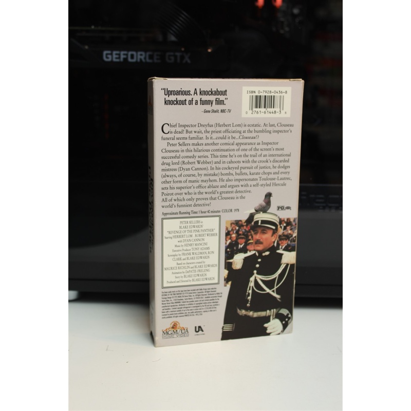 Revenge Of The Pink Panther VHS Comedy; Crime; Mystery