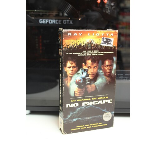 No Escape VHS Drama; Science Fiction; Thriller; Action
