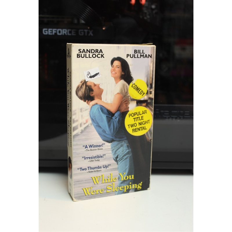 While You Were Sleeping VHS Comedy; Drama; Romance