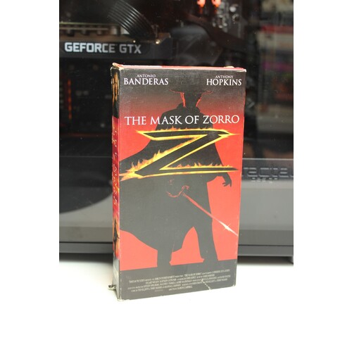 The Mask Of Zorro VHS Comedy; Adventure; Western; Thriller; Rom