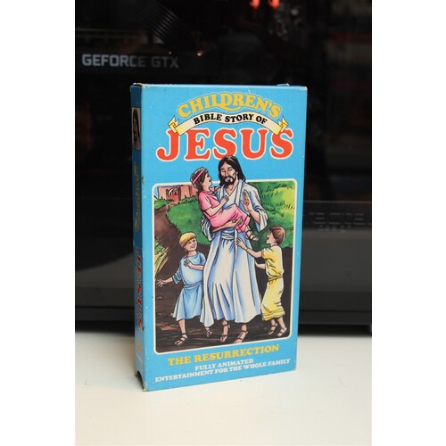 Childrens Bible Sotry Of Jesus: The Resurrection VHS Animation