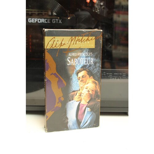 Saboteur VHS War; Thriller