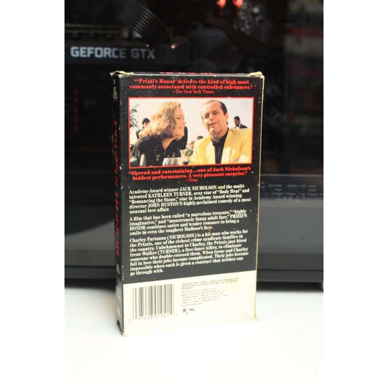 Prizzis Honor VHS Comedy; Drama; Romance; Crime