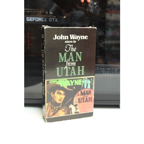 The Man From Utah VHS Adventure; Western; Sports; Romance; Crim
