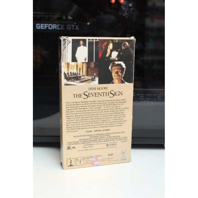 The Seventh Sign VHS Drama; Horror; Fantasy; Thriller 