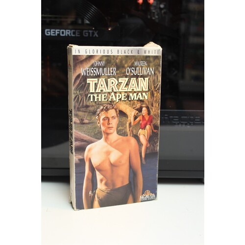 Tarzan The Ape Man VHS Adventure; Romance; Action