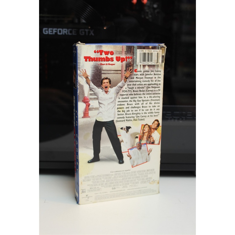 Bruce Almighty VHS Comedy; Fantasy