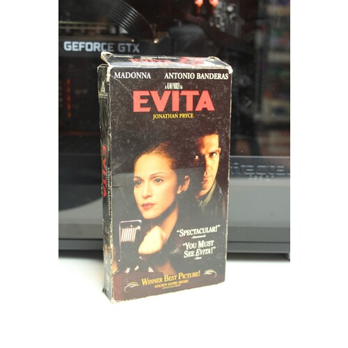 Evita VHS Drama; Musical; History; Biography