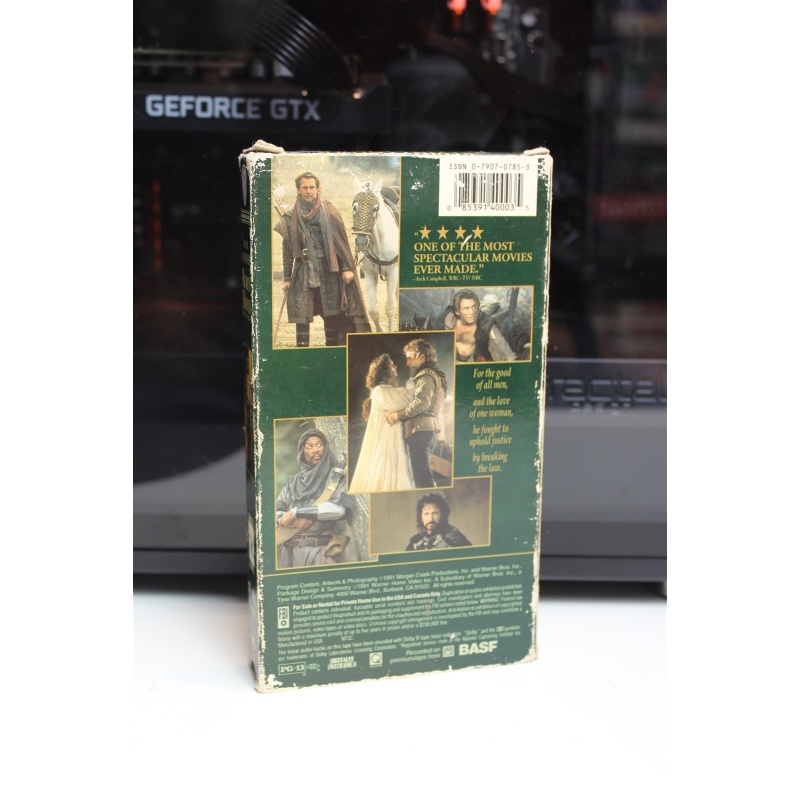 Robin Hood: Prince Of Thieves VHS Drama; Adventure; Romance; Ac