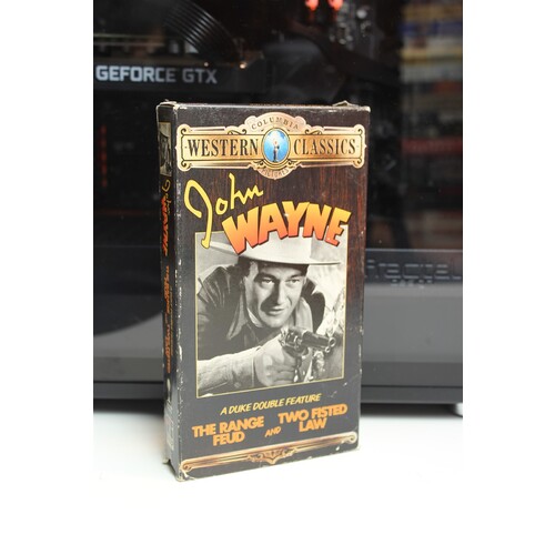 Two-Fisted Law VHS Western; Romance