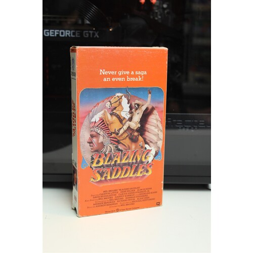 Blazing Saddles VHS Comedy; Western