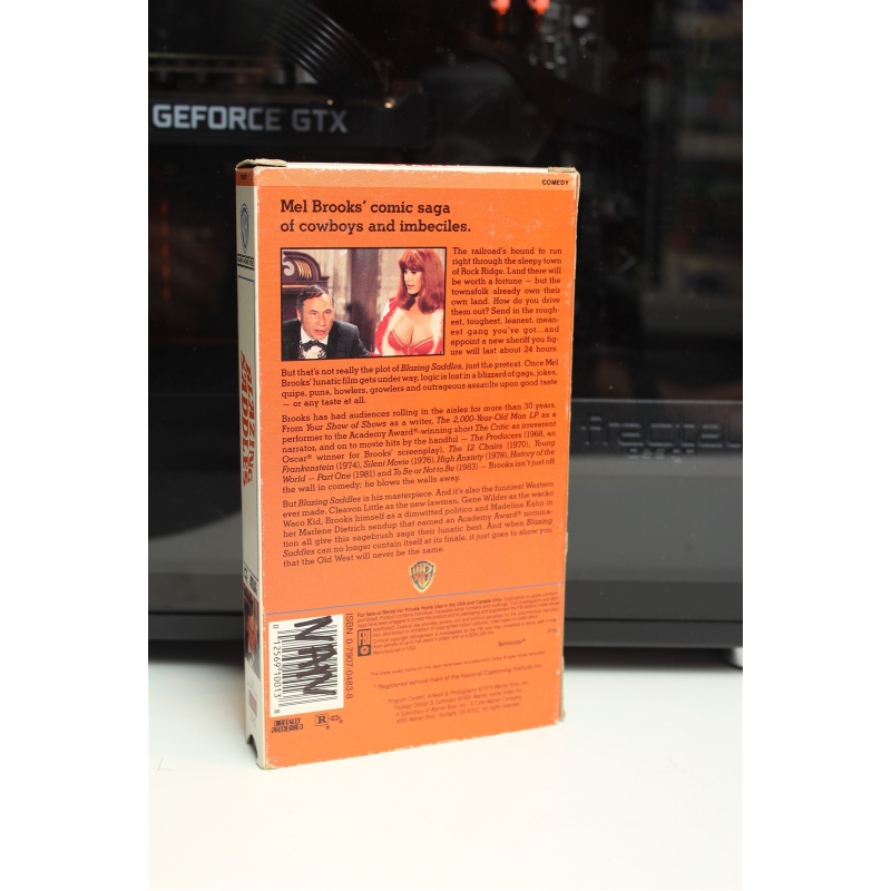 Blazing Saddles VHS Comedy; Western