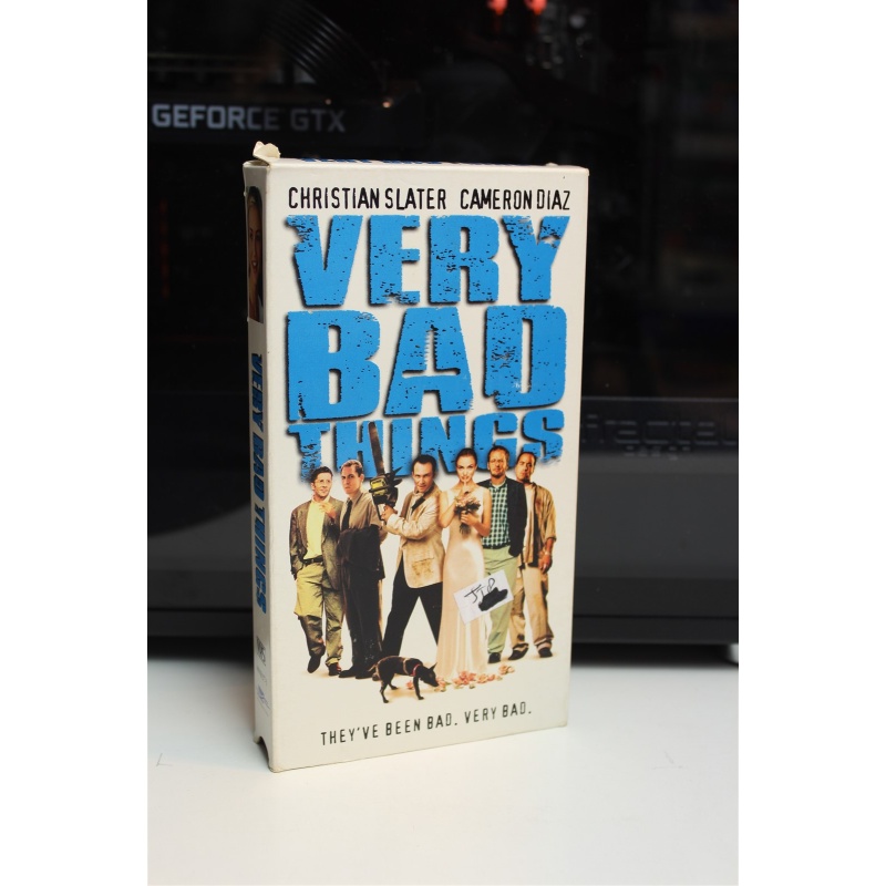 Very Bad Things VHS Comedy; Thriller; Crime