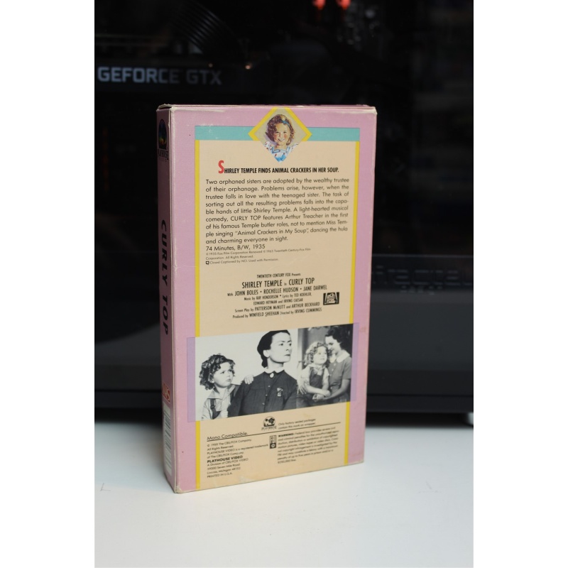 Curly Top VHS Family; Musical; Romance