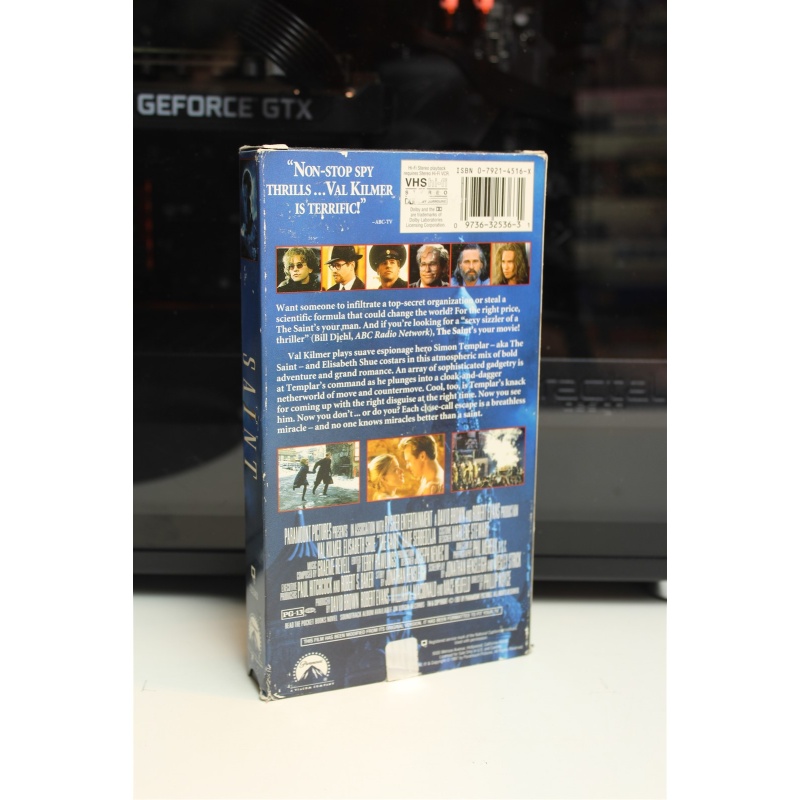 The Saint VHS Adventure; Science Fiction; Thriller; Romance; Ac