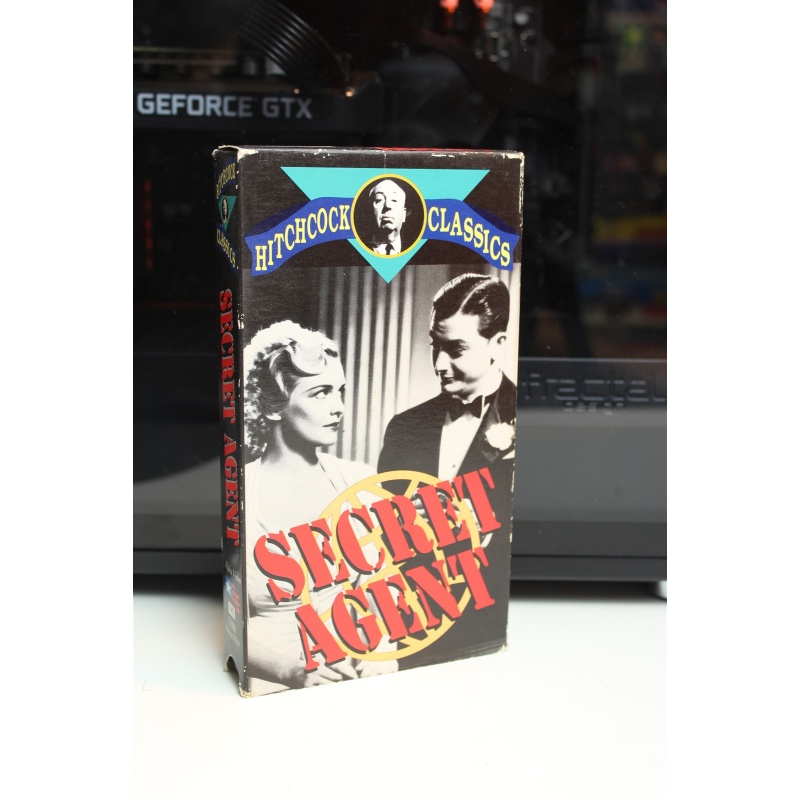 Secret Agent VHS Thriller; Mystery