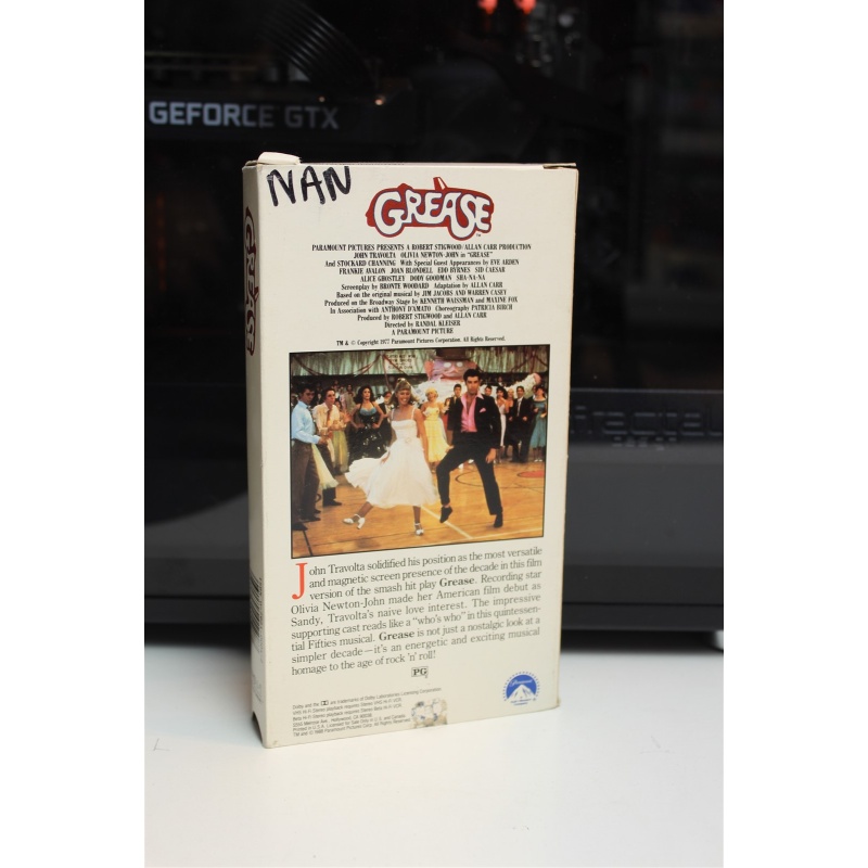 Grease VHS Musical; Romance