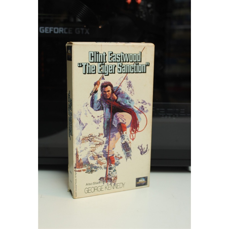 The Eiger Sanction VHS Thriller; Crime; Action