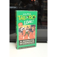 Tae Bo Live: 8-Minute Workout (Vhs) Billy Blanks. Vg Cond. Rare