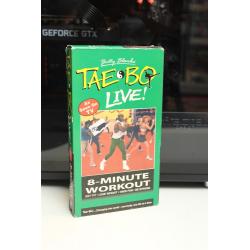 Tae Bo Live: 8-Minute Workout (Vhs) Billy Blanks. Vg Cond. Rare 