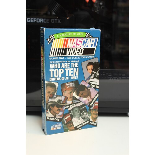 Nascar Video Collectors Series Vol. 2 Vhs 1991 A*vision Enterta
