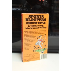 Sports Bloopers Country Style Vhs Rare Vintage Collectible VHS
