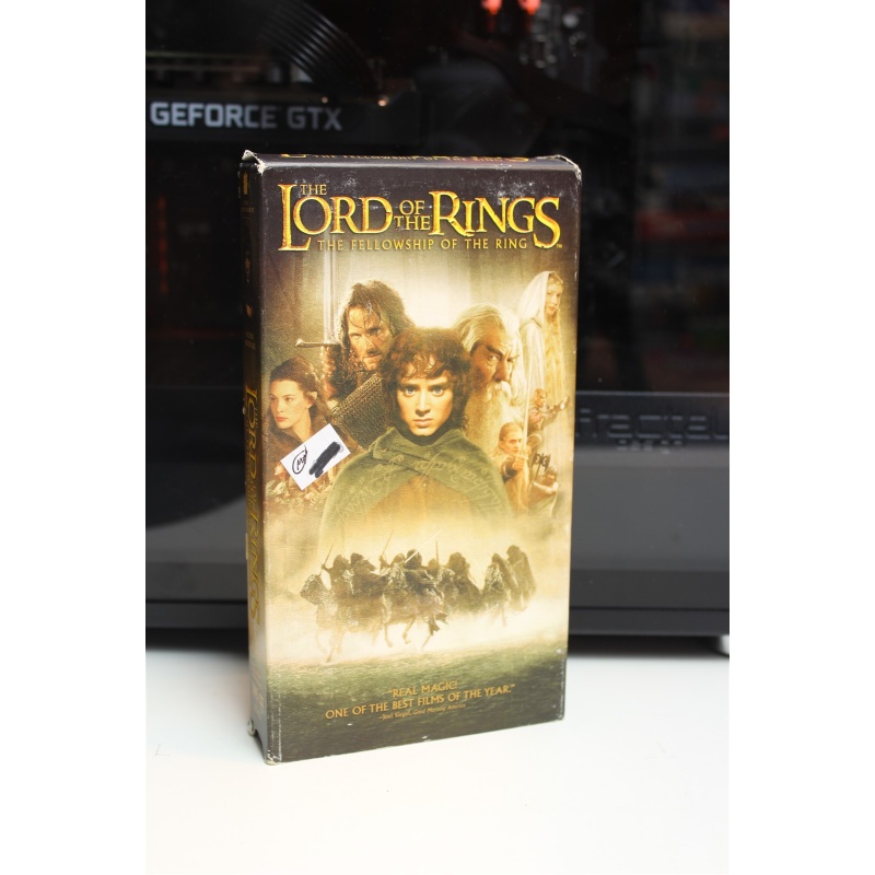 The Lord Of The Rings: The Fellowship Of The Ring VHS Drama; Ad
