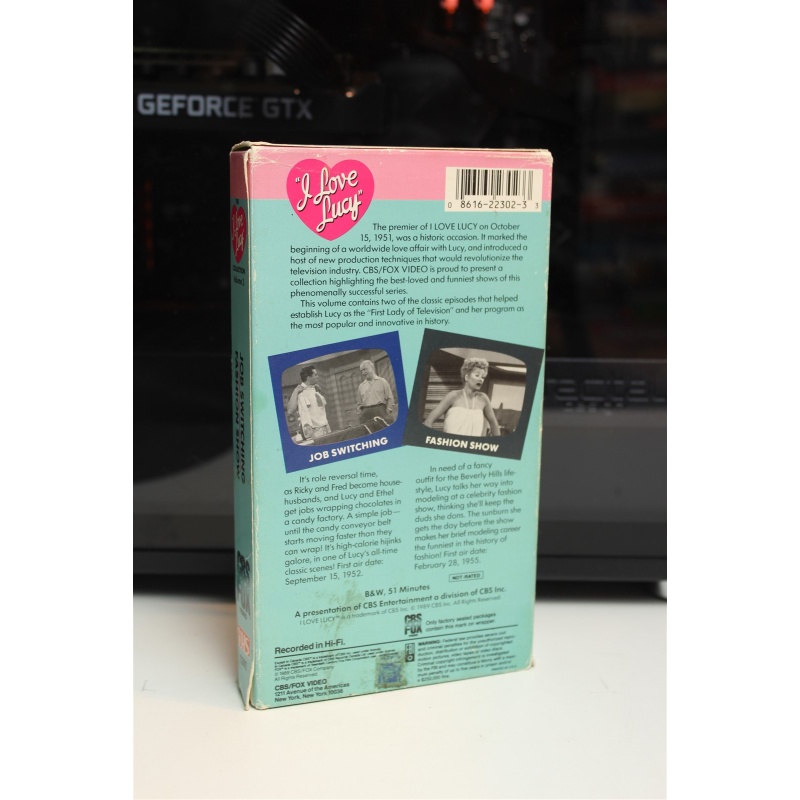 I Love Lucy Volume 2 VHS