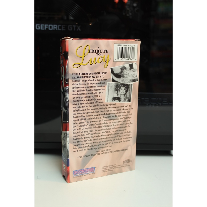 A Tribute To Lucy VHS Comedy; Documentary; Biography; Talk-Show