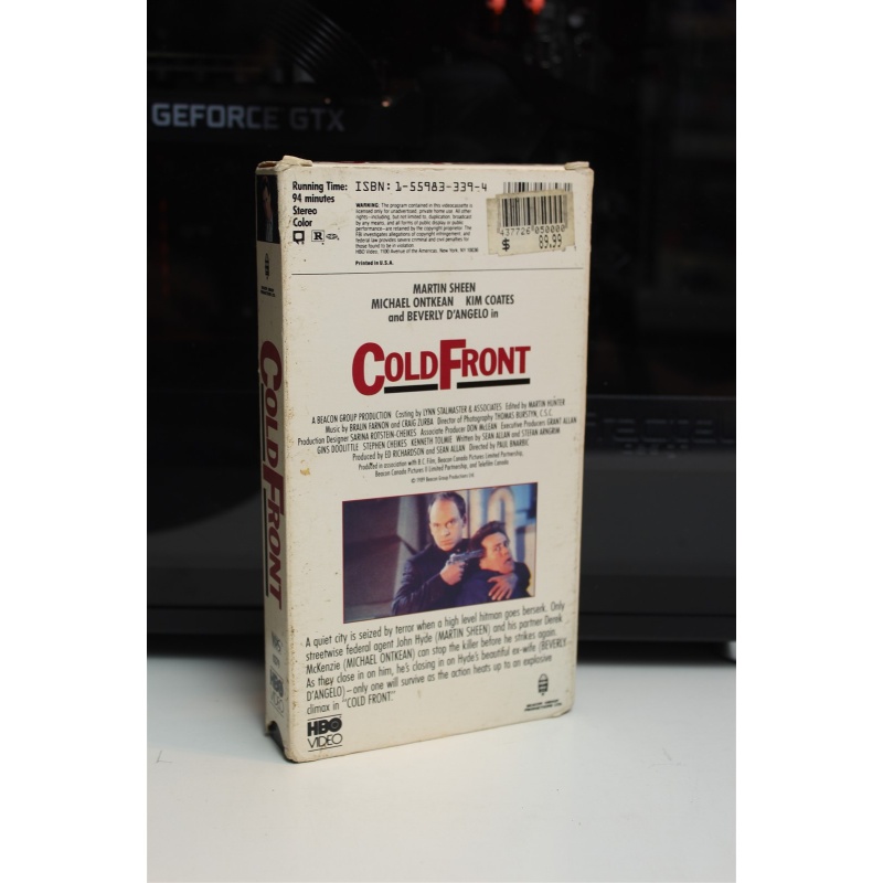 Cold Front VHS Crime