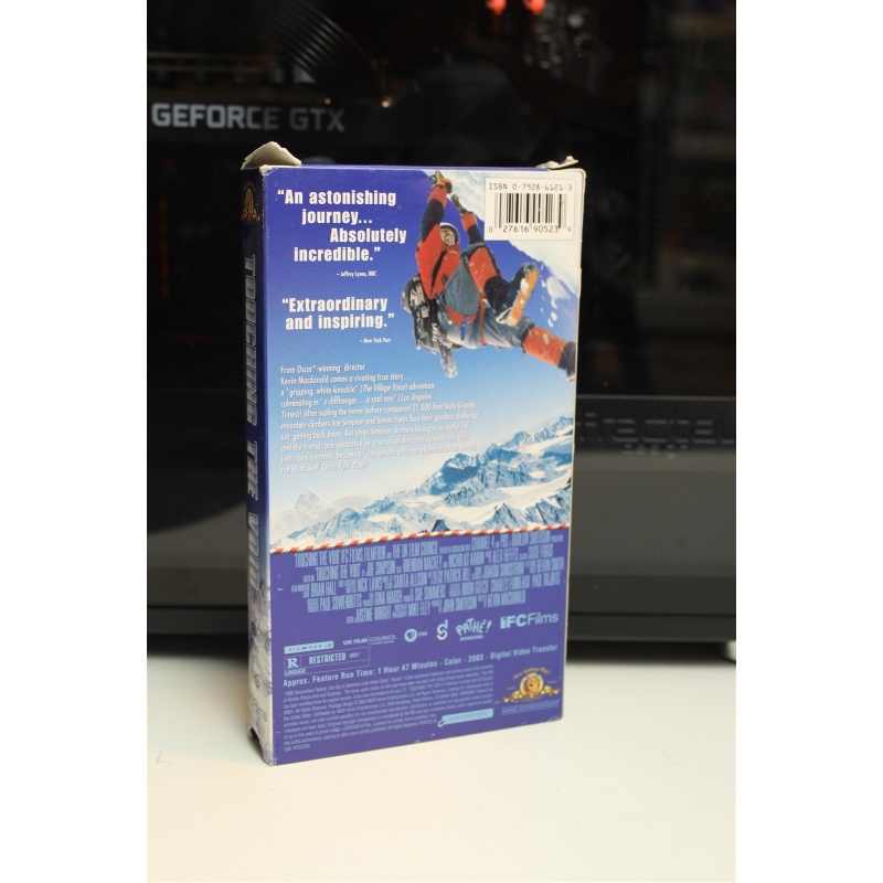 Touching The Void VHS Drama; Adventure; Documentary; Sports
