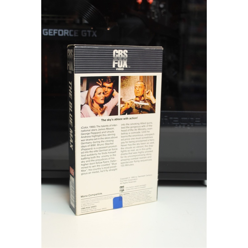 The Blue Max VHS Drama; War; Romance; Action