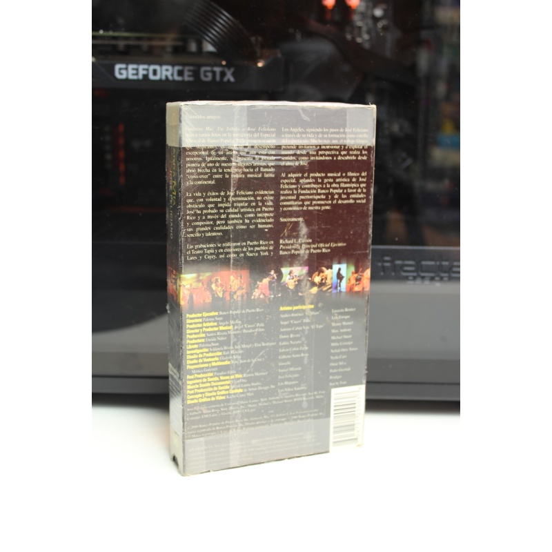Guitarra Mia: Tribute To Jose Feliciano VHS Music