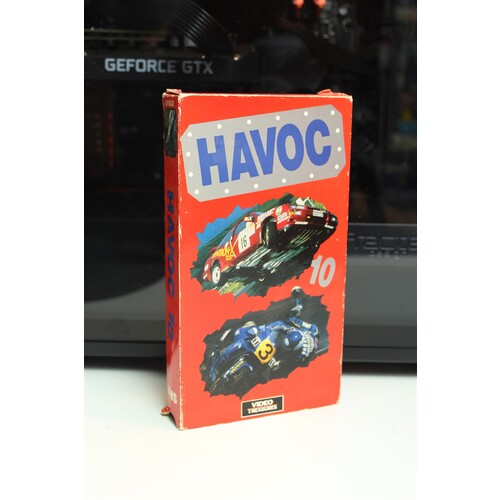 Havoc 10 [Vhs Tape] Vintage Motorsports Powersport Destruction